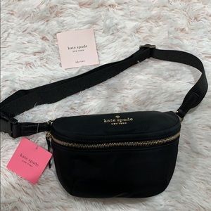 [Kate Spade] Black Belted Bag